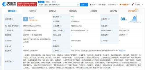 中國海油在雄安成立服務發展公司 注冊資本1億